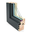 Holz-Alu Fenster Profile Quantum